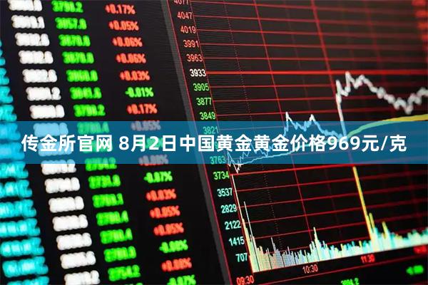传金所官网 8月2日中国黄金黄金价格969元/克